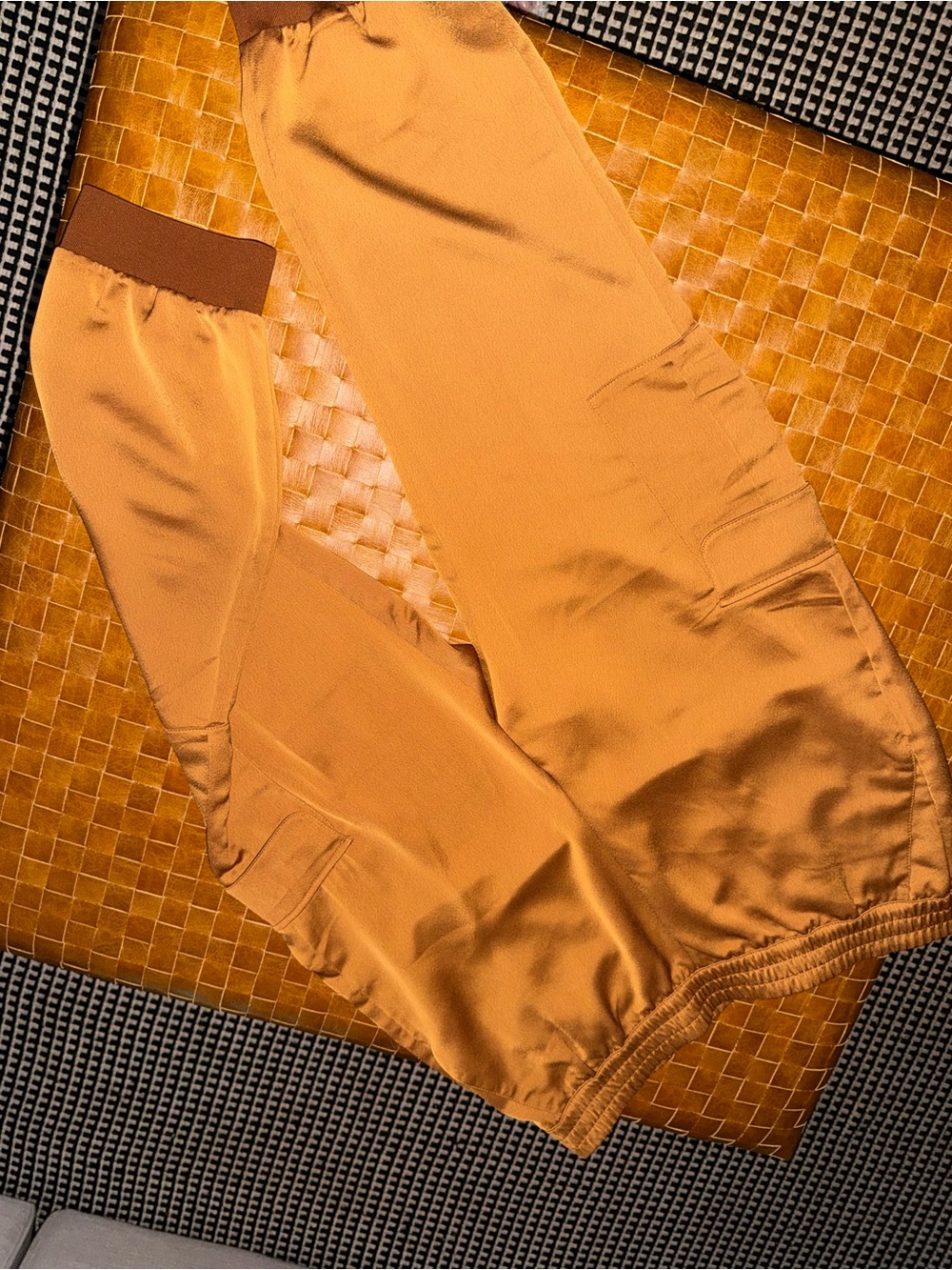 Amber Satin Jogger Pants